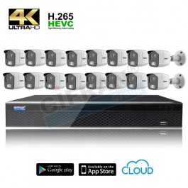 Kit Videosorveglianza Dahua 8 Telecamere Con Hard Disk 500gb 8MP 4K - Foto 8