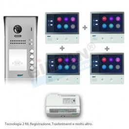 Videocitofono 2 Case Con Monitor 7" - Sensore Movimento, Visione Notturna, Alta Risoluzione, Sicurezza Casa - Foto 9