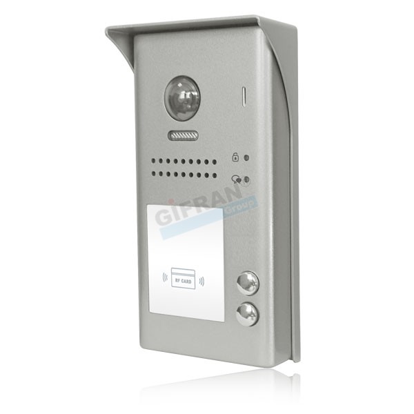 Gifran Group Videocitofono Bifamiliare Pulsantiera Professionale 2 Fili