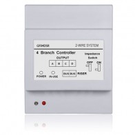 Distributore 4 uscite linea BUS per collegamento monitor o pulsantiere esterne