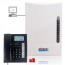Kit centralino telefonico 8 interni + 2 telefoni tipo panasonic professionale