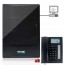 kit centralino telefonico 16 interni e 4 linee completo di 8 telefoni professionali tipo panasonic