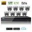 Miglior kit videosorveglianza 8 telecamere dome POE