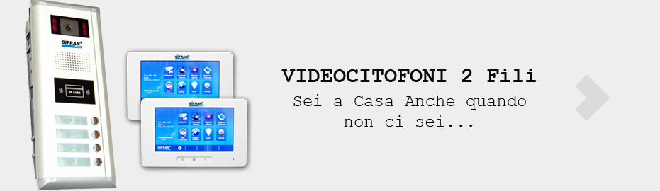 videocitofono 2 fili