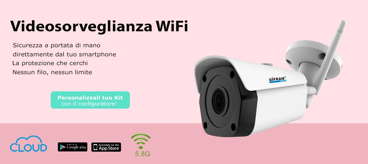 telecamere videosorveglianza wifi